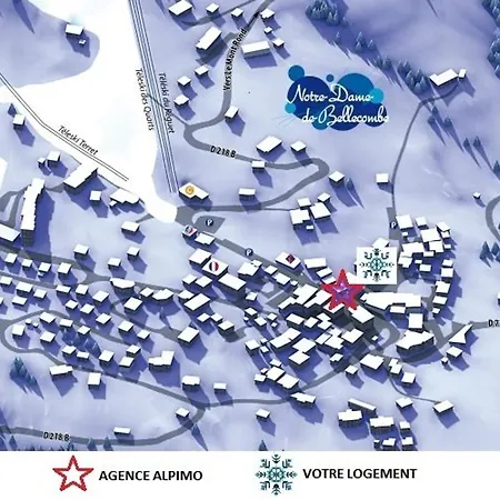 Apartment Duplex 2 Pieces A Notre-dame-de-bellecombe, Au Calme Proche Des Pistes - Pour 6 Personnes - Fr-1-595-20